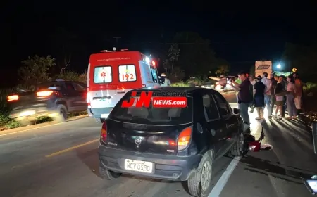 Acidente na Linha Itapirema Deixa motociclista  em Estado grave 