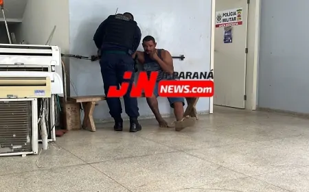 Polícia Militar de Ji-Paraná prende suspeito logo após roubo no primeiro distrito