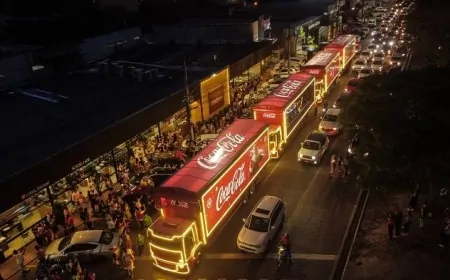 Ji-Paraná Recebe pela Primeira Vez a Magia da Caravana de Natal da Coca-Cola