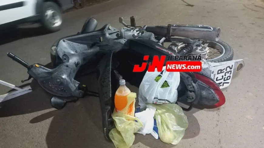 Colisão Entre Motociclista e Ciclista na Avenida Brasil Mobiliza SAMU e Polícia Militar