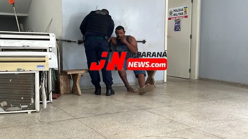 Polícia Militar de Ji-Paraná prende suspeito logo após roubo no primeiro distrito