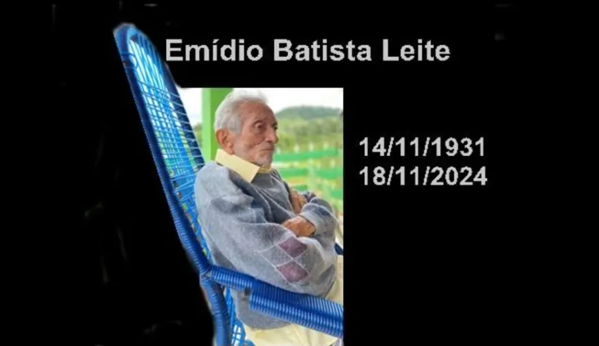 Morre aos 93 anos o homem que deu origem ao nome do bairro Casa Preta