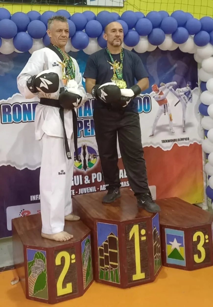 Atleta de Ji Paraná vence torneio de Taekwondo Marcial