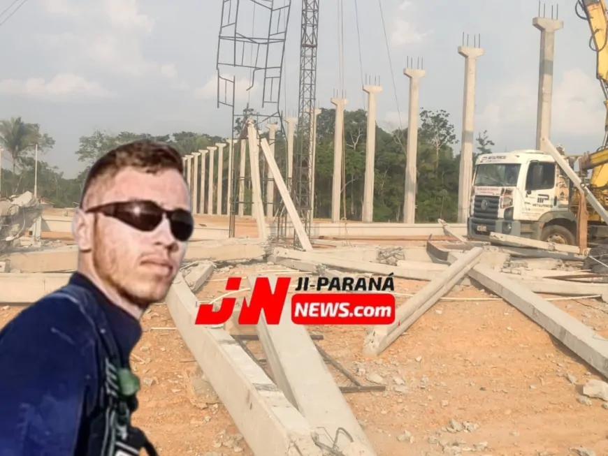 Desabamento de Estrutura de Concreto na BR-364 Mata Dois Trabalhadores em Ji-Paraná