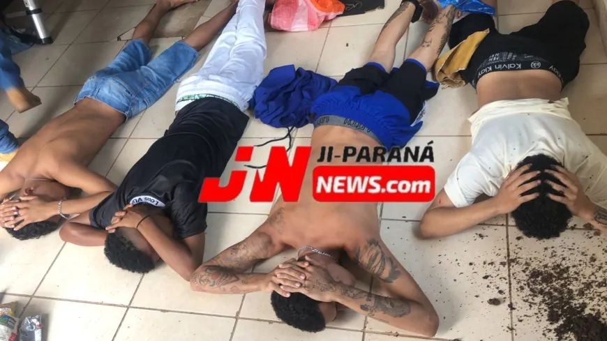 Operação Policial em Ji-Paraná Apreende Drogas e Detém Suspeitos de Homicídio