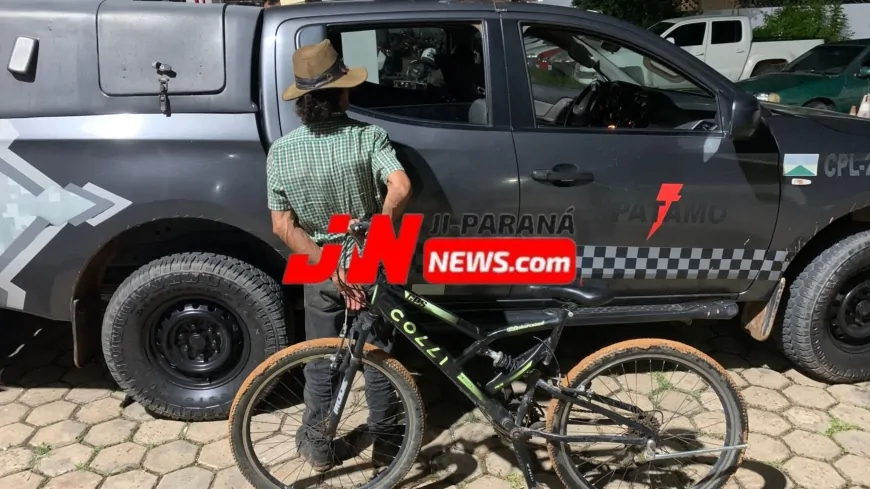 Polícia Prende “Cowboy” e Recupera Bicicleta Furtada em Ji-Paraná