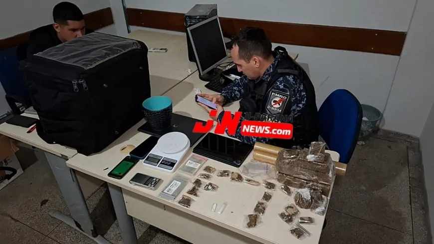 Operação Policial em Estúdio de Tatuagem Próximo a Escola Revela Tráfico de Drogas
