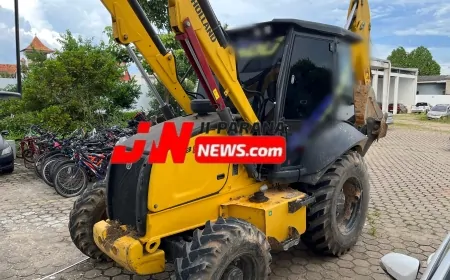 Polícia Civil recupera trator furtado em São Paulo na cidade de Ji-Paraná