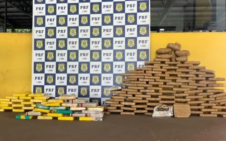 PRF prende homem traficando mais de 160 kg de drogas em Ji-Paraná