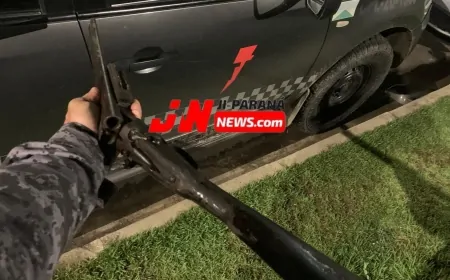 Adolescente sofre acidente com arma de fogo em Ji-Paraná