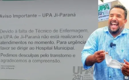 URGENTE: Isau Fonseca fecha UPA de Ji-Paraná e população fica sem atendimento médico