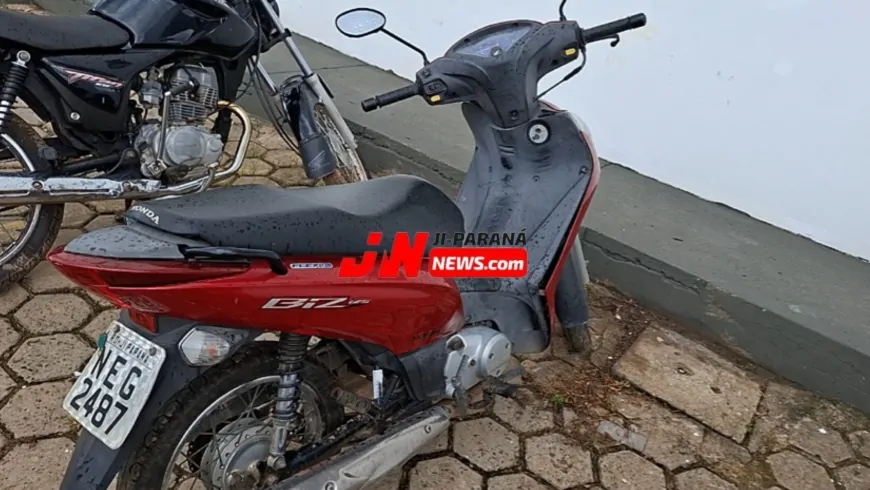 Polícia Militar recupera Honda Biz roubada em no bairro Nossa Senhora de Fátima
