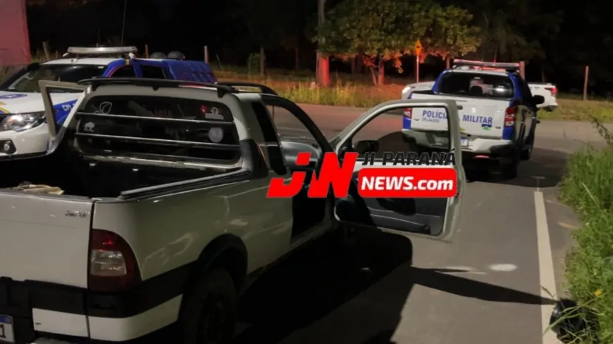 Criminosos Abandonam Veículo e Pertences Roubados em Ji-Paraná