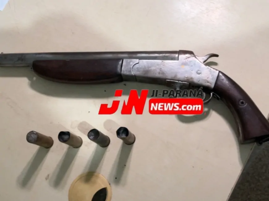 Força Tática prende jovem armado em operação na zona rural de Ji-Paraná