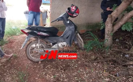 Motocicleta Roubada é Recuperada pela Polícia Militar em Ji-Paraná