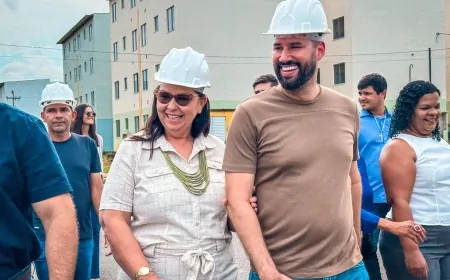 Deputado Nim Barroso participa de comitiva em visita ao residencial Morar Melhor, em Ji-Paraná