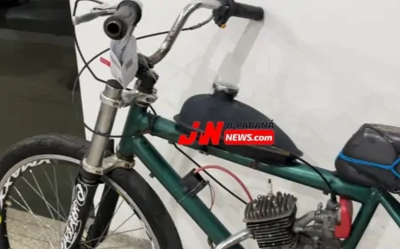 Polícia apreende menores por furto de bicicleta motorizada no pátio da CIRETRAN