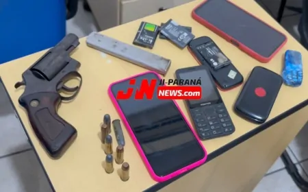 Polícia Civil e Militar Realizam Ação Contra o Tráfico e Apreendem Drogas e Armas