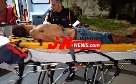 Homem sofre Tentativa de Homicídio é socorrido pelo SAMU 