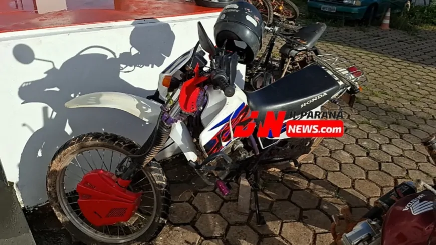 Motocicleta Furtada é Recuperada em Patrulhamento no Bairro Primavera