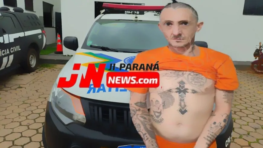 Foragido é Preso em Flagrante Tentando Furtar Motos em Ji-Paraná