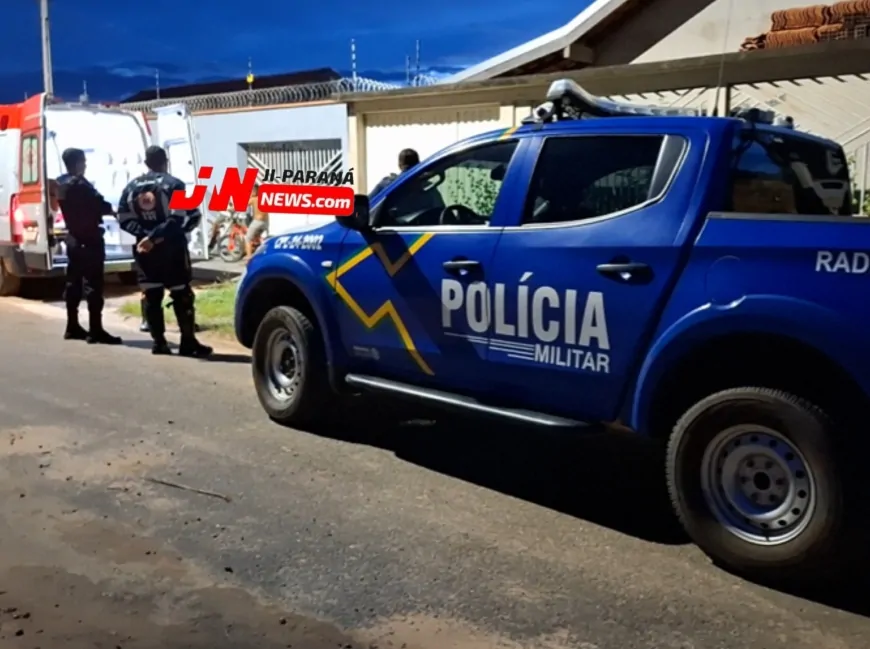 Homem em Surto Psicótico com Machado é Contido pela Polícia