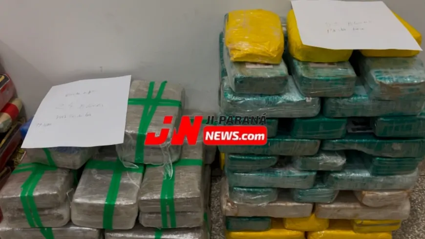 Em Ji-Paraná-RO, PRF realiza grande apreensão de drogas escondidas em caminhão