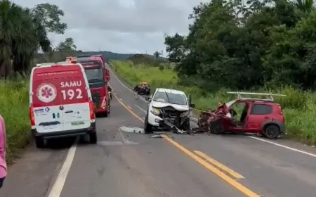 Grave acidente na BR-364 deixa feridos em Ji-Paraná