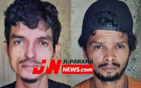 Polícia prende dois suspeitos de homicídio em Ji-Paraná