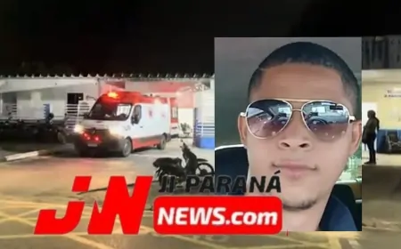 Homem é baleado na cabeça em Ji-Paraná e socorrido em estado grave