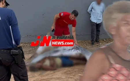 Mulher morre afogada em área alagada após enchente em Ji-Paraná