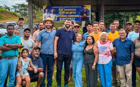 Deputado Nim Barroso entrega equipamentos a produtores de Governador Jorge Teixeira