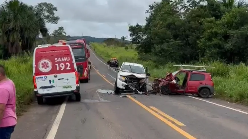 Grave acidente na BR-364 deixa feridos em Ji-Paraná