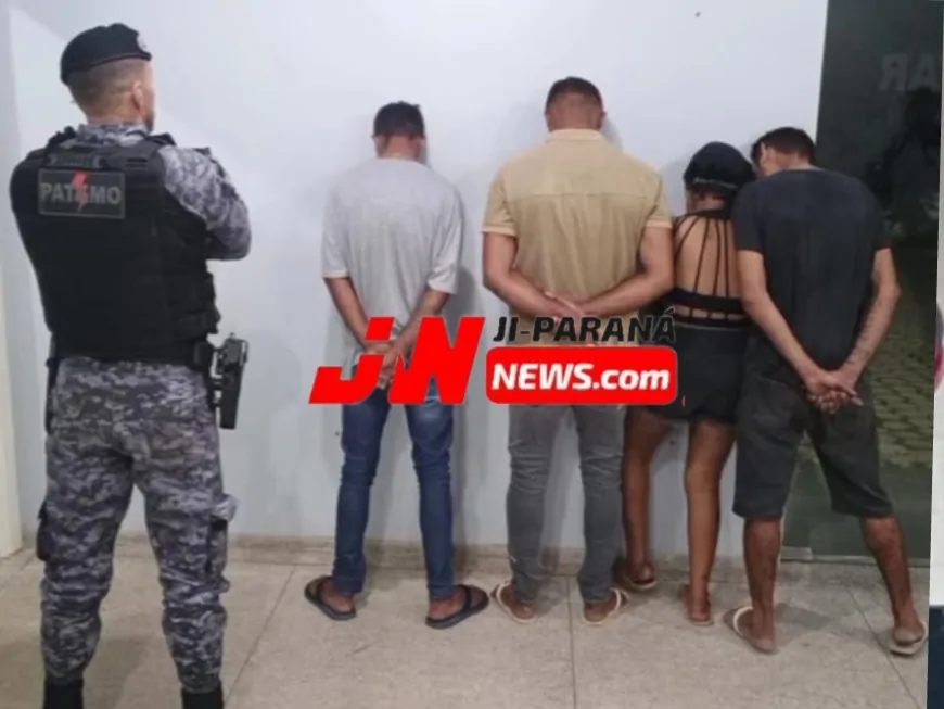 POLÍCIA MILITAR APREENDE DROGAS E PRENDE SUSPEITOS POR TRÁFICO