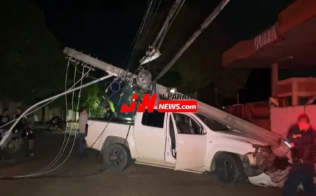 Acidente com veículo deixa moradores sem energia em Ji-Paraná