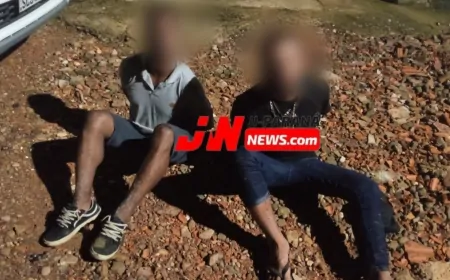 Após perseguição, PM prende dupla suspeita de tentativa de roubo na cidade