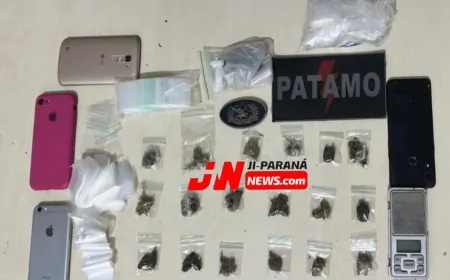 Ação Policial Resulta na Prisão de Suspeito e Apreensão de Drogas