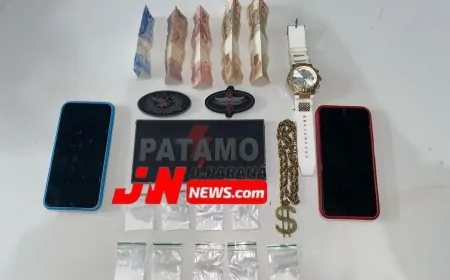 Operação Policial Durante Evento em Ouro Preto D’Oeste Resulta na Prisão de Dois Suspeitos de Tráfico