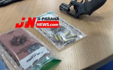 Homem é preso com arma de fogo em Ji-Paraná durante operação policial