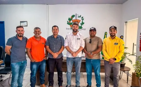 Nim Barroso reafirma compromisso com prefeito Skinão de Médici
