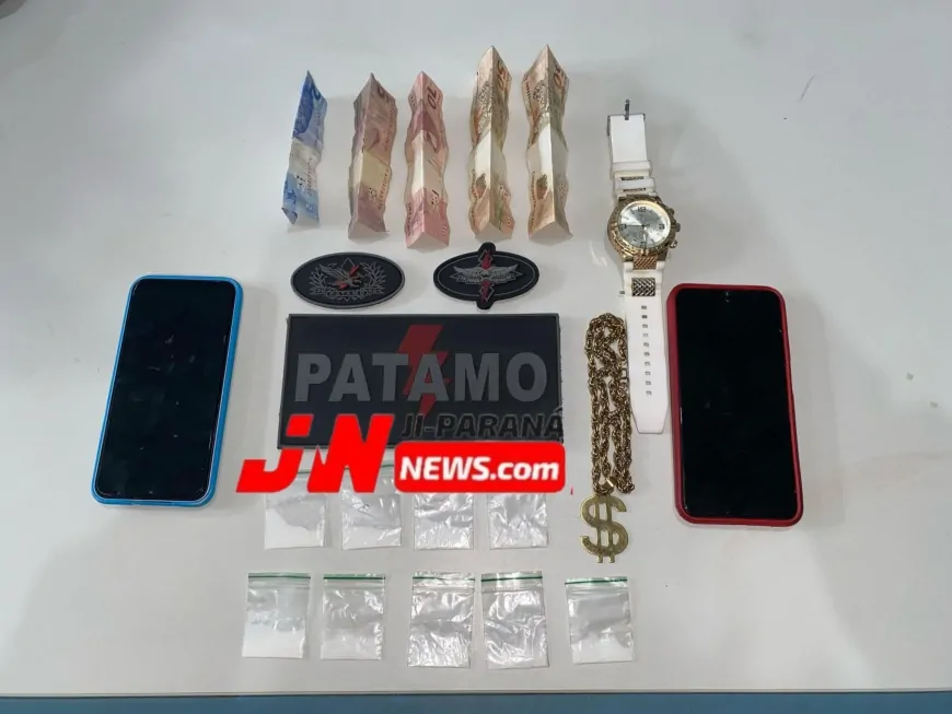 Operação Policial Durante Evento em Ouro Preto D’Oeste Resulta na Prisão de Dois Suspeitos de Tráfico