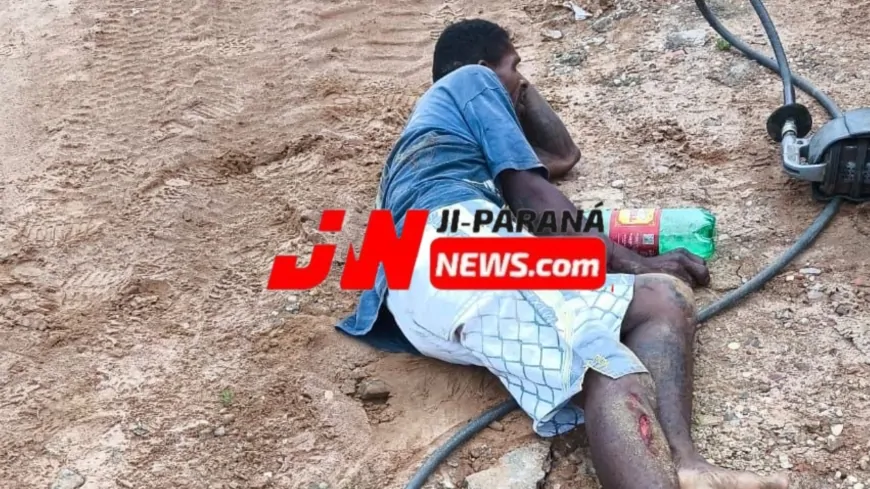 Policial Civil Reage a Ataque e deixa homem Baleado em Ji-Paraná