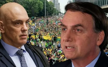 Às vésperas de uma manifestação histórica, Moraes pede aval da PGR para prender Bolsonaro