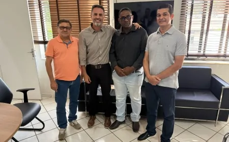 Prefeito de Porto Velho Recebe Vereadores para Discutir Termo de Cooperação e Soluções para Estradas Rurais