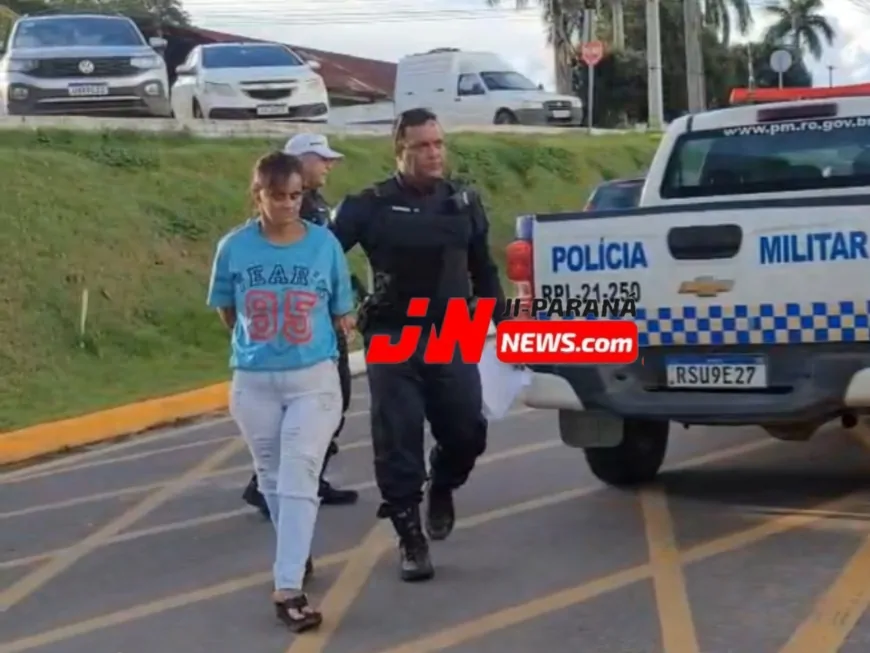 Polícia Militar realiza prisão de mulher com mandado judicial em Ji-Parana