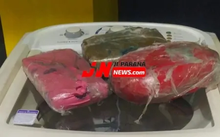 Entorpecentes Escondidos em Máquina de Lavar são Apreendidos em Ji-Paraná
