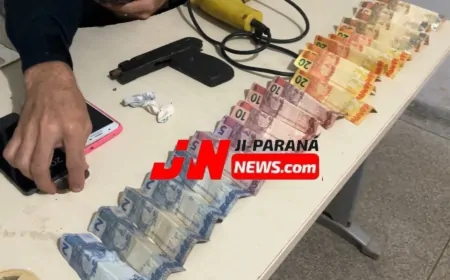 Polícia Militar prende casal suspeito de tráfico de drogas em Ji-Paraná