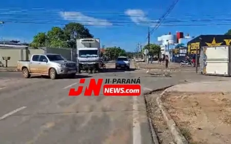 Acidente em Ji-Paraná evidencia falhas no respeito à sinalização viária