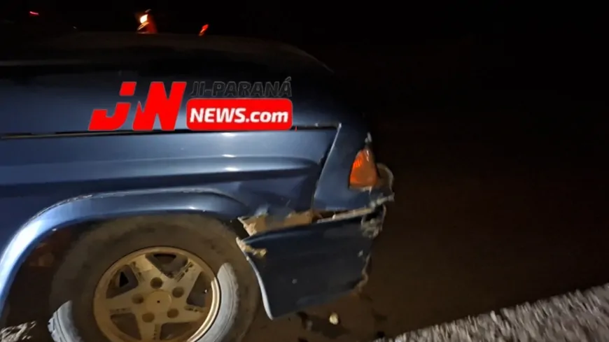 Caminhonete atropela ciclista idoso em avenida de Ji-Paraná