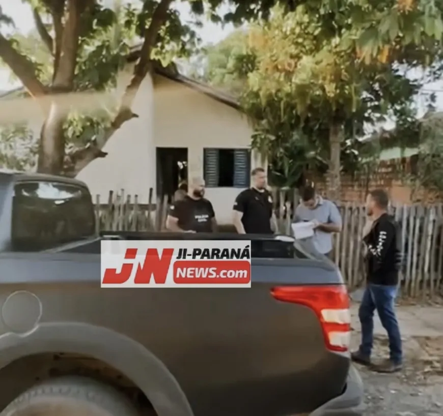 Após ameaças por parte de faccionado, polícia efetua cumprimento de medidas cautelares em Ji-Paraná
